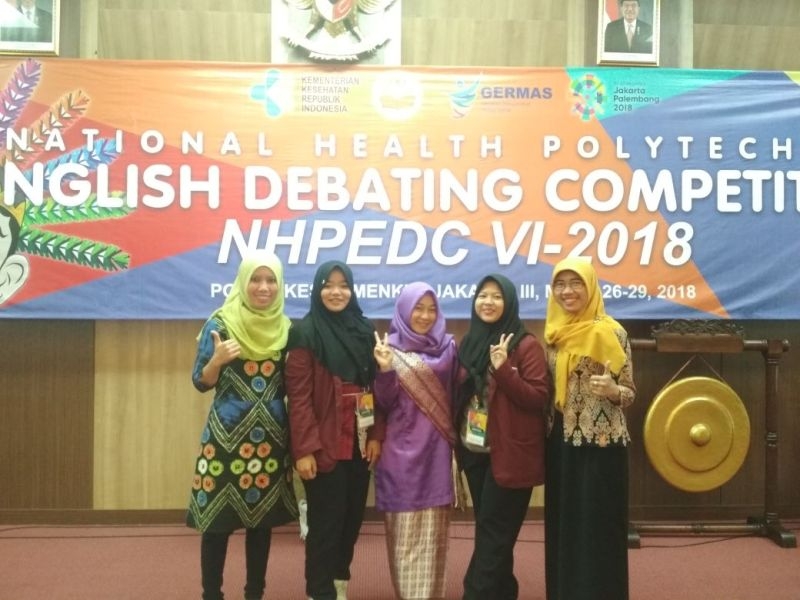 National Health Polytechnic English Debating Competition (NHPEDC) VI Tahun 2018
