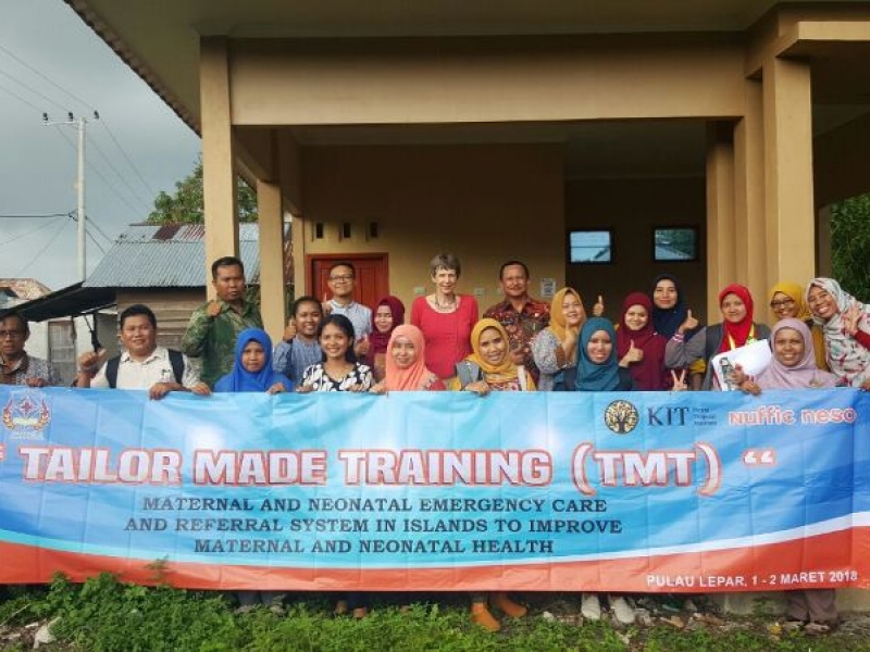 TAILOR MADE TRAINING (TMT) MATERNAL AND NEONATAL EMERGENCY CARE AND REFERAL SYSTEM IN ISLANDS TO IMPROVE MATERNAL AND NEONATAL HEALTH