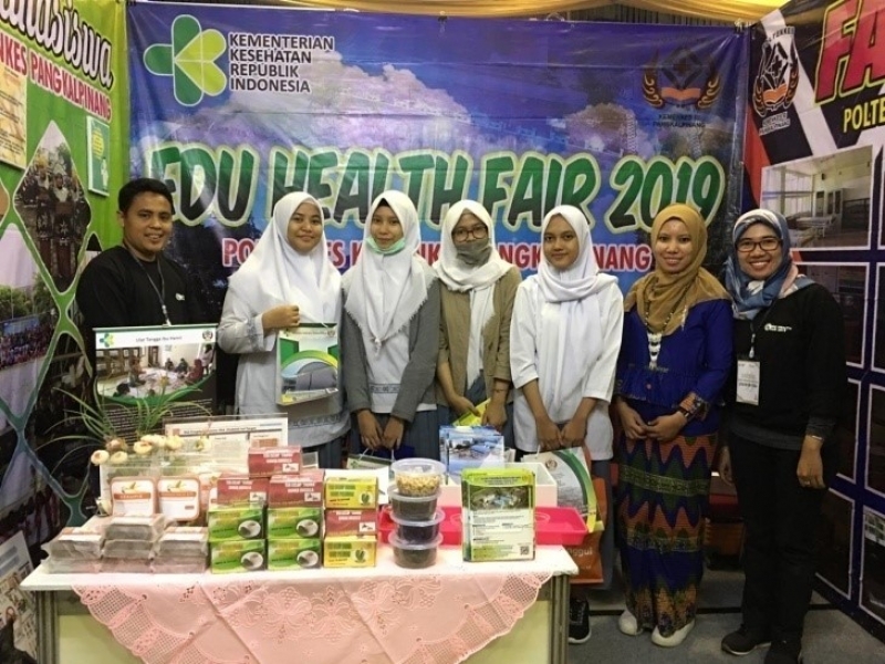 POLTEKKES KEMENKES PANGKALPINANG BERPARTISIPASI PADA EDU HEALTH FAIR 2019