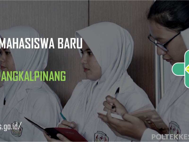 Pendaftaran Sipenmaru Bersama (SIMAMA) Jalur Uji Tulis TA 2020/2021 Poltekkes Kemenkes Pangkalpinang