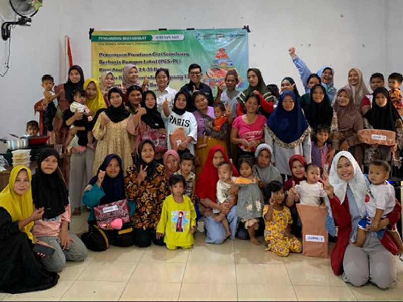 Penerapan Panduan Gizi Seimbang Berbasis Pangan Lokal (Pgs-Pl) Bagi Anak Usia 24-35 Bulan di Desa Ibul Kecamatan Simpang Teritip Kabupaten Bangka Barat