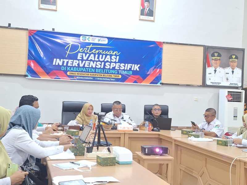 Evaluasi Intervensi Penurunan Stunting Kabupaten Belitung Timur Tahun 2025