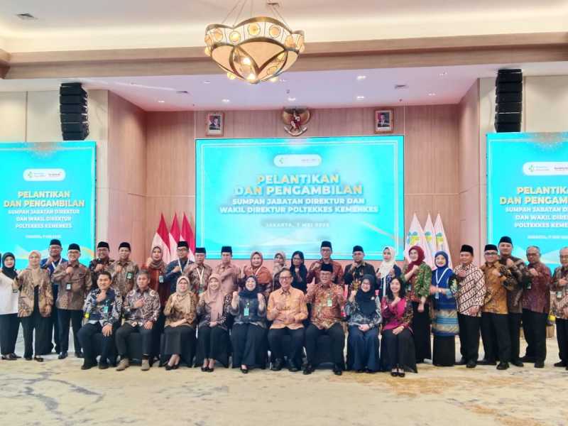 Pelantikan Direktur Poltekkes Kemenkes Pangkal Pinang Periode 2026 - 2030